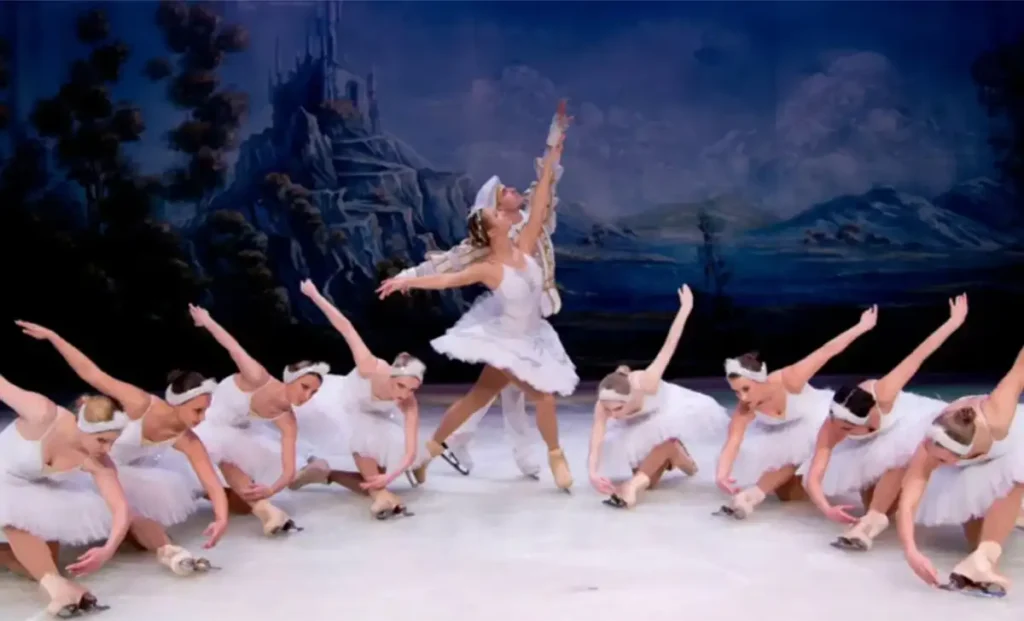 Ballet sobre hielo en Floresta