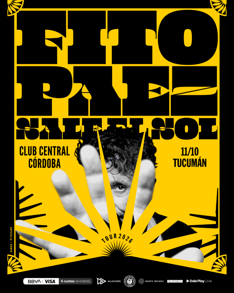 Fito Páez vuelve a Tucumán y sale el sol