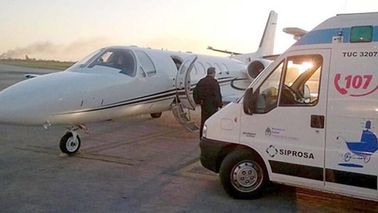 De Córdoba a Tucumán: el Gobierno de la Provincia garantizó el traslado aéreo de un paciente de 91 años