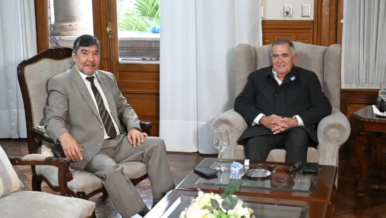 Jaldo y Acevedo analizaron la agenda de gestión en Casa de Gobierno