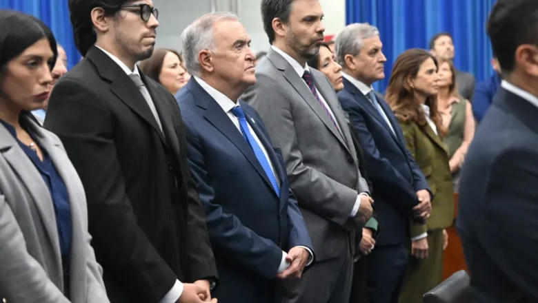 Jaldo participó de la asunción de dos nuevos jueces del Tribunal Oral Federal