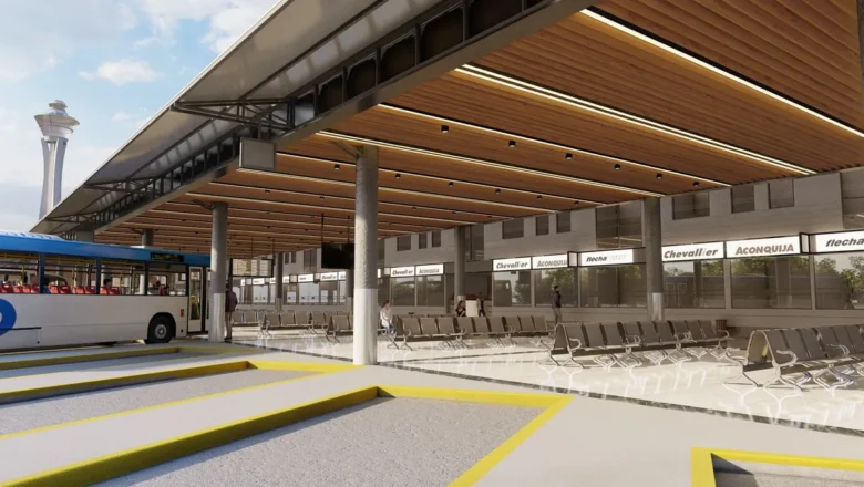 Nazur anticipó importantes avances en la remodelación de la Terminal