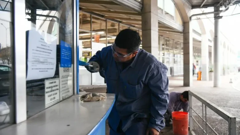 Avanzan las obras de transformación en la Terminal de Ómnibus de Tucumán