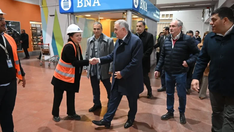 El gobernador supervisó las obras en el aeropuerto Benjamín Matienzo