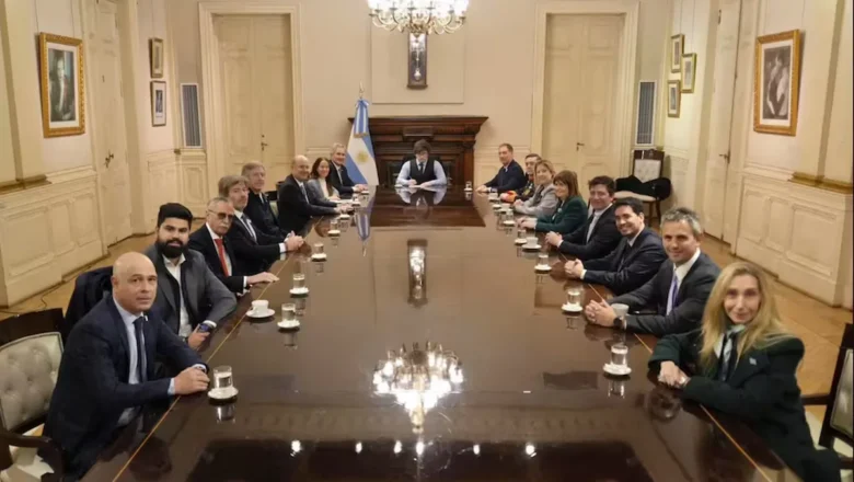 Milei encabezó la reunión de Gabinete y ratificó el rumbo económico